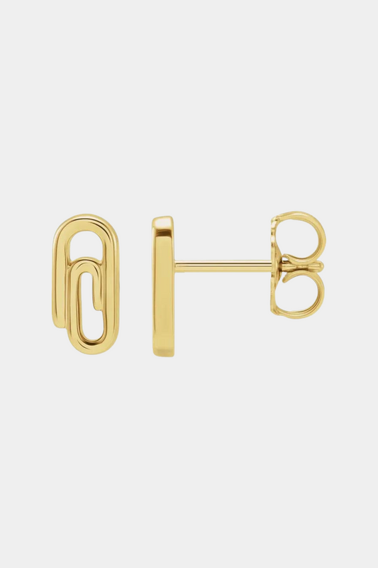 Paperclip Earrings