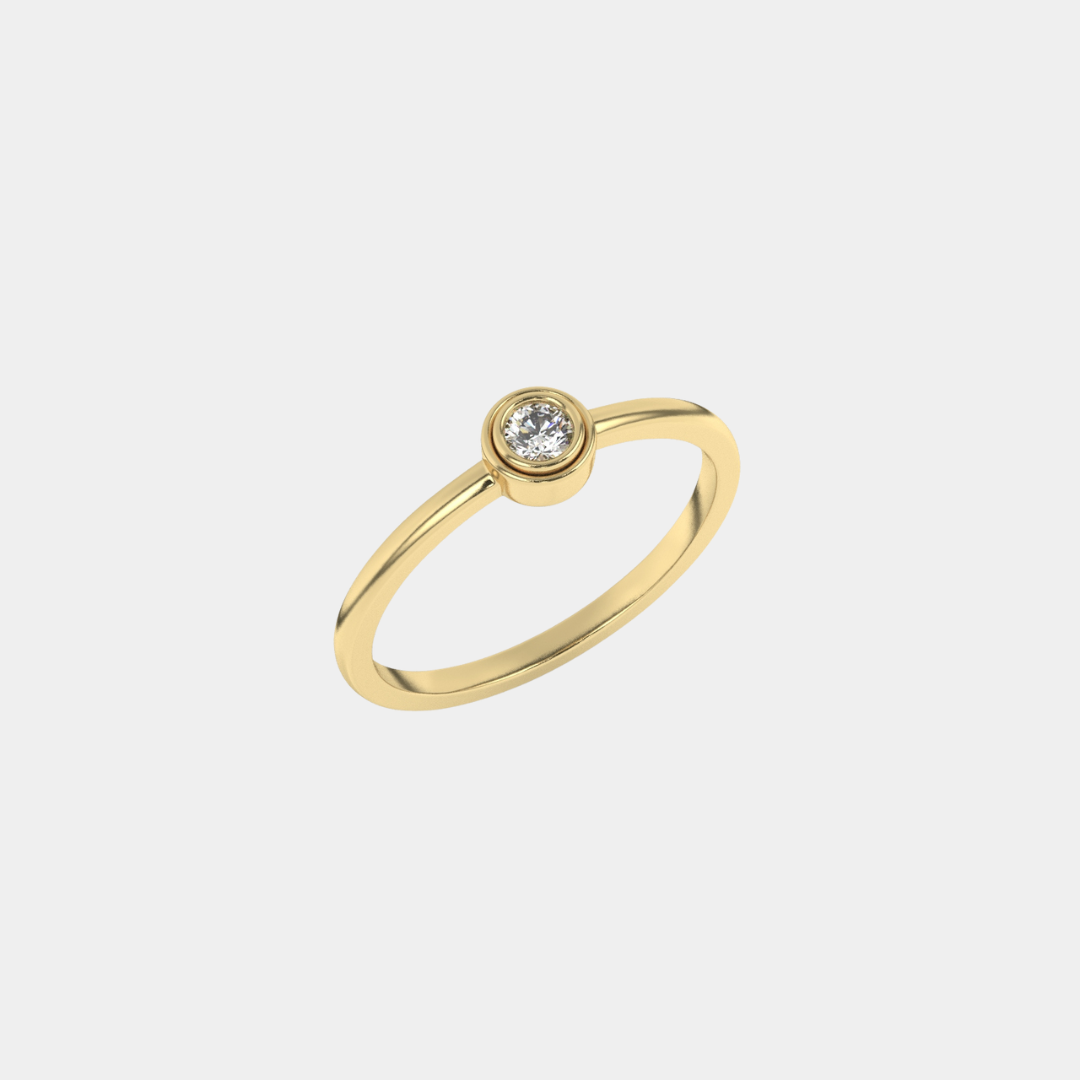 IT Solitaire Ring