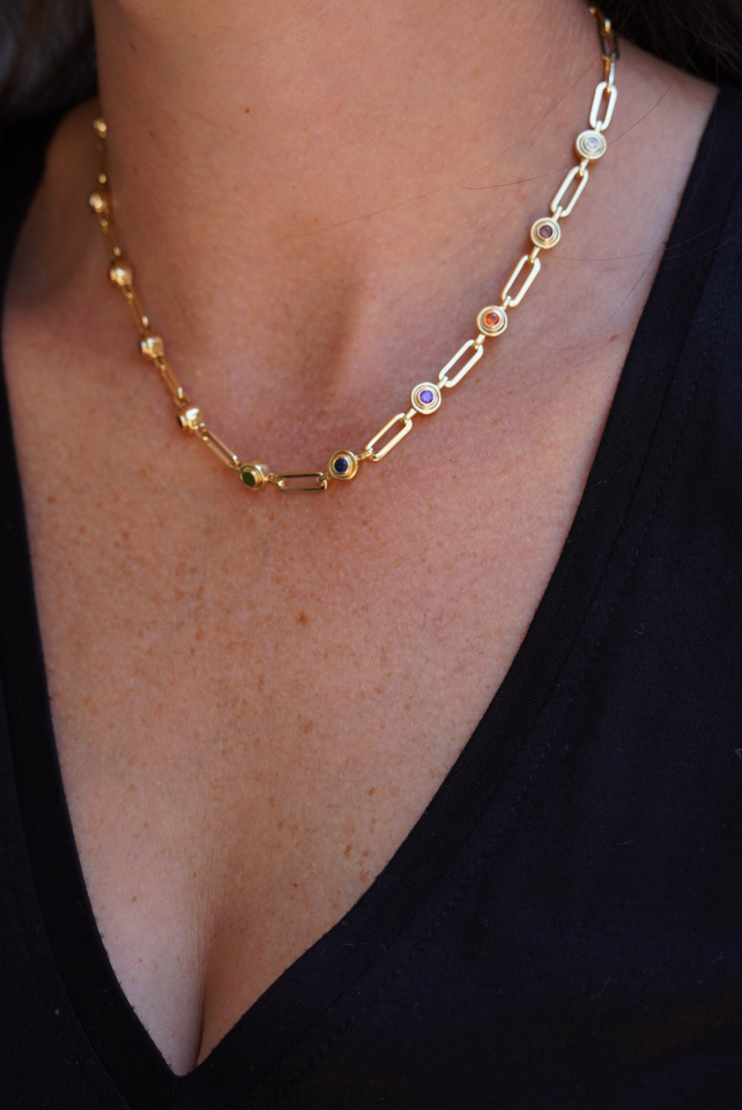 IT Open Link Chain Necklace